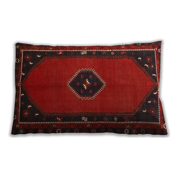 Ahgly Company Indoor Rectangular Traditional Lumbar Throw Pillow, 13 inch by 19 inch