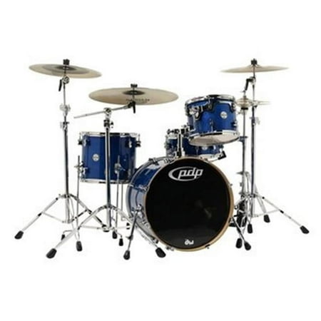 Pacific CM4 Concept Maple 4-Piece Shell Pack - Blue Sparkle