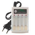 thumbnail image 1 of Cargador Baterías Recargables para Baterías 1.2V NI-MH/NI-C AA/AAA (UE), 1 of 9