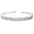 thumbnail image 2 of Eoperou Women Hairband Korean Style Elegant Temperament Slim Sparkling Rhinestone Ladies Hair Hoop Wedding Hair Accessories, 2 of 8