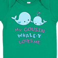 thumbnail image 4 of Inktastic My Cousin Whale-y Loves Me Boys or Girls Baby Bodysuit, 4 of 5