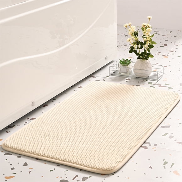 Birdeem Living Room Rugs,Living Room Rug,Thick Striped Memory Foam Bath Rugs, Soft Absorbent Velvet Bathroom Mats, Non-Slip Bottom , Machine Washable Bathmat, Carpet Rug Room Decoration for Wash Floor