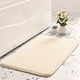 thumbnail image 1 of Alfombra de baño de espuma viscoelástica con rayas gruesas | Alfombra de baño de terciopelo suave y absorbente con reverso antideslizante | Alfombra lavable a máquina para baño, dormitorio y, 1 of 7