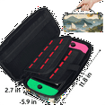 thumbnail image 3 of Herdesigns Ocean Theme Carry Case Compatible with Nintendo Switch 2, with 20 Game Card Slots, Beach Palm Tree Ship Portable Travel Carrying Case Pouch for Accessories & Games, 3 of 8