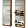 Tvilum Springfield Shoe Cabinet, Cherry