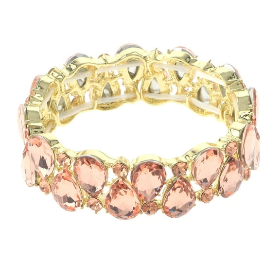 Marquise Crystal Stretch Bracelet