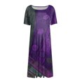 thumbnail image 5 of Fashion A-Line Dress for Women CIENVNSTG Flowy Summer Dress Perfect for Casual Outings or Parties, 5 of 6