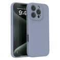 thumbnail image 1 of PANDACO Soft Shell Matte Lavender Grey Case for iPhone 16 Pro, 1 of 3