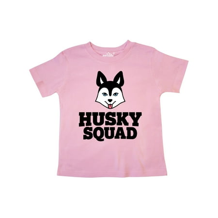 

Inktastic Dog Husky Squad Gift Toddler Boy or Toddler Girl T-Shirt