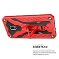 thumbnail image 6 of Zizo STATIC Series compatible with Samsung Galaxy Amp Prime 3 Case Military Grade Drop Tested with Built In Kickstand RED BLACK, 6 of 6