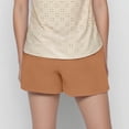 thumbnail image 6 of Generic Women's Casual Linen Blend Shorts, High Waist Drawstring Summer Short Pants for Daily Wear Lightweight, 6 of 6