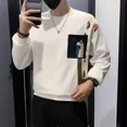 thumbnail image 3 of Sudadera con capucha de algodón con estampado para hombre, camisetas blancas, ropa de calle de diseñador, ropa de una pieza barata, ropa de otoño Y2k, emo S, 3 of 5