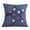 B, variant on Decorative Square Throw Pillow with Textured Star Pattern Suitable for Sofa Bed Office Car Chair and Home Decoration
