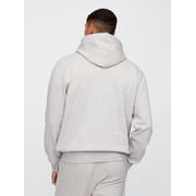 GAP Mens Heritage Logo Pullover Fleece Hoodie - Gray size XXL
