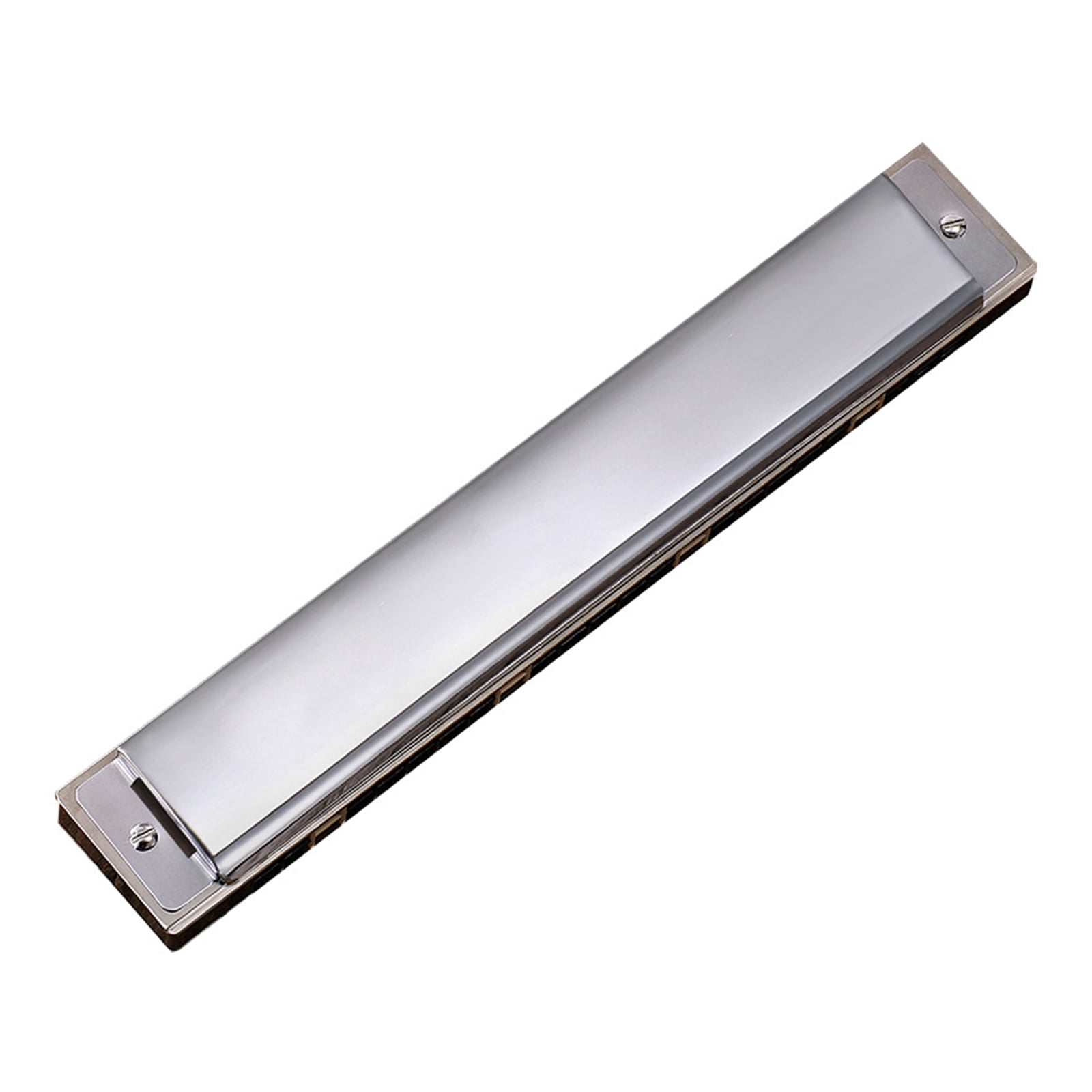 WINDLAND Harmonica 24 Holes Polyphonic C Tone Diatonic Harp for Key C Blues Mouth Organ Harp Early Education Music Sense Training