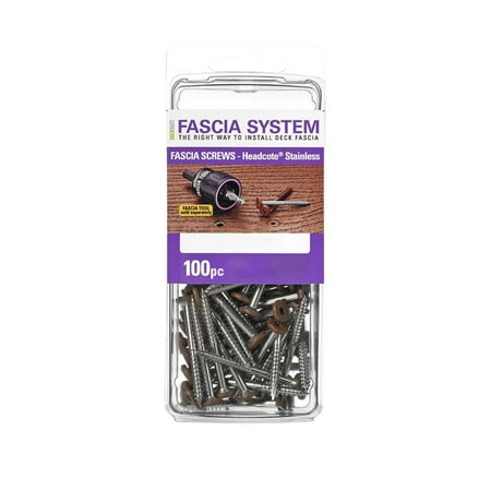 

Starborn Deckfast Gray Epoxy Coated Carbon Steel Fascia Screws - #10 X 1-7/8 - 100 Count