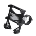 thumbnail image 4 of Soporte para teléfono de bicicleta, aleación de aluminio, manillar de bicicleta para motocicleta, rotación de 360 ​​grados, color negro, 4 of 10
