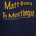 thumbnail image 3 of CafePress - Matt Goes To Meetings Hoodie (Dark) - Pullover Hoodie, Classic, Comfortable Hooded Sweatshirt, 3 of 4