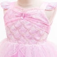 thumbnail image 5 of Little Girls Princess Dress Birthday Party Dress Halloween Cosplay Outfits for Kids 3-8 Years, 5 of 8