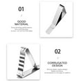 thumbnail image 3 of Less Than 5 Table Cloth Tablecloth Clip Stainless Elastic Clip 6PC Clip Steel Fixing Tablecloth Kitchen，Dining & Bar, 3 of 9