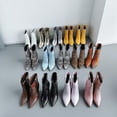 thumbnail image 4 of Botas vaqueras cálidas de tacón alto para mujer, 4 of 5