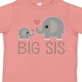 thumbnail image 4 of Inktastic Big Sis Elephant Girls Toddler T-Shirt, 4 of 5