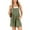 Army Green, variant on Abercrombie Jumpsuit, Women's Jumpsuits, Plus Size Jumpsuit, Women's Short Overalls Summer Casual Adjustable Strap Loose Linen Short Bib Overalls Jumpsuit Rompers Gray M