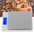 thumbnail image 3 of Food Scale,  Capacity 3kg Stainless Steel And Abs Material 0.1g  Digital Display Kitchen Measuring Tool For Baking Herbs, 3 of 8