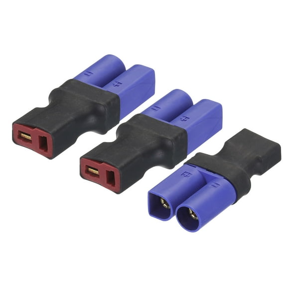 Uxcell T-Plug Female to EC5 Male Connector Adapter RC, RC LiPo Battery Converter 3pcs