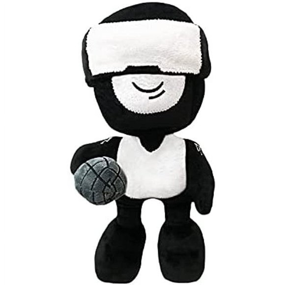Friday Night Funkin Tank Man Plush Doll 25cm, Pillows, Children'S Toys, Christmas Gift