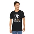 thumbnail image 5 of Funny Cats Beatles Crossing Parody T-shirt Abbey Road Parody Cat Shirt, 5 of 7