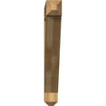 thumbnail image 2 of Ekena Millwork 6"W x 44"D x 44"H Traditional Craftsman Rough Sawn Bracket, Western Red Cedar, 2 of 4