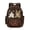 Cat Paw Print Brown, variant on SCRAWLGOD Cat Paw Print Brown School Backpack for Boys Girls Backpack for Kids Teens Elementary Middle School 17” Large Knapsack with Padded Strap