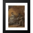 thumbnail image 2 of Robert Smirke 15x18 Black Modern Framed Museum Art Print Titled - Ferdinand Reunited with His Father (1821), 2 of 5