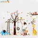 thumbnail image 3 of Vinil Decorativo Infantil Bebé Niña Changuitos Árbol Bosque H&Jess VINIL INFANTIL, 3 of 3