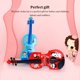 thumbnail image 5 of Tholdsy Niños Violín electrónico Educación Instrumento musical Jardín de infantes Hogar Padre-hijo Inteligencia Juguete Niños Niñas Juguetes Educativos Azul Tholdsy FN012117-01B, 5 of 6