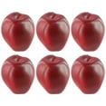 thumbnail image 4 of 6 Pcs Artificial Plastic Red Delicious Fruit Display Kitchen Home Foods Decor, 4 of 10