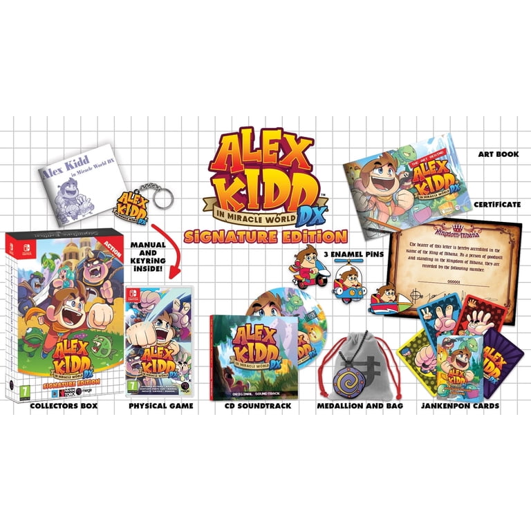 Alex Kidd In Miracle World DX For Xbox Series X - Remastered Classic Game With HD Graphics, New Levels & Boss Rush Mode
