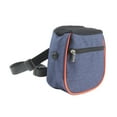 thumbnail image 2 of Bolsa de bocadillos para gatos, bolsa portátil de juguetes para perros para hacer senderismo, actividades al aire libre y trotar Azul oscuro, 2 of 8