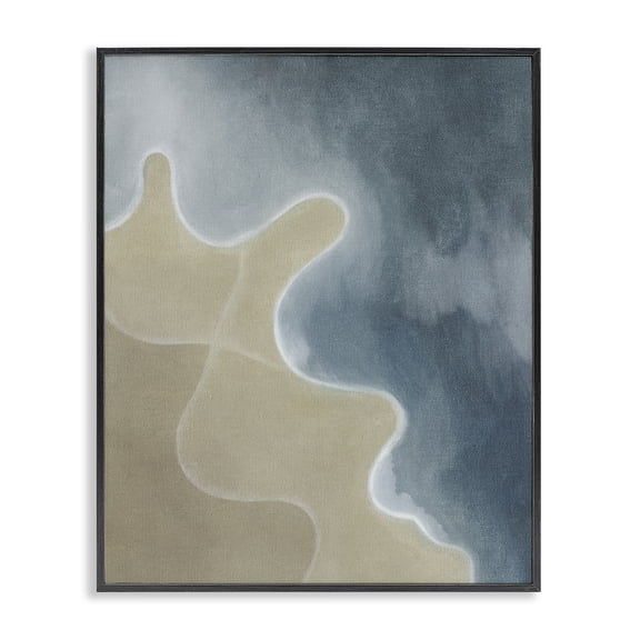 Stupell Industries Contemporary Turning The Tides Contour Black Framed Giclee Art, 11 x 14, by Grace Popp