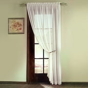 Home Trends Ht Georgette Semi-sheer Panel