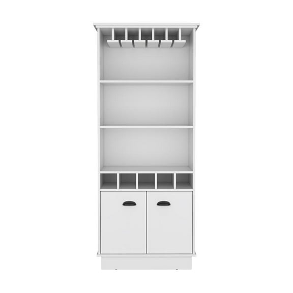 We Have Furniture Bar Cabinet Taholah, Living Room, White