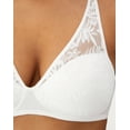 thumbnail image 5 of Bali Breathe Cotton Modal Wireless T-Shirt Bra White L, 5 of 5