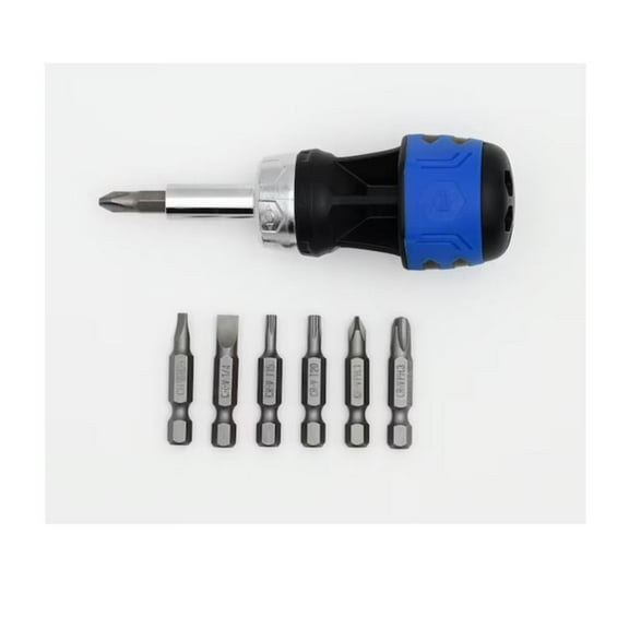 Kobalt 7-in-1 7-Piece Ratcheting Multi-bit Screwdriver Set