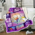 thumbnail image 3 of Gymnastics Blanket for Girls,Gymnastics Gifts for Teen Girls,Gymnastics Lover Gifts,Gifts for Gymnastics Lovers,Soft Cozy Gymnastics Blanket for Christmas Sofa Couch Decor 60x80, 3 of 6