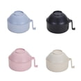 thumbnail image 4 of Instant Noodle Bowls Set Home Use Exquisite Adults Practical Smooth Surface Soup Children Solid Color Drainage Tableware Soup Bowl Dinnerware Holder Purple, 4 of 9