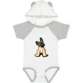 thumbnail image 3 of Inktastic Shepherd Puppy Boys or Girls Baby Bodysuit, 3 of 5