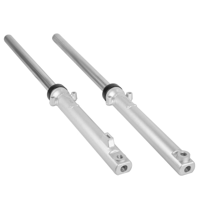 barras de suspension para motocicleta plata plateado