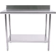 thumbnail image 2 of Mesa Acero Isla Trabajo Inoxidable Pasteur 110x60x105, 2 of 4
