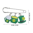 thumbnail image 4 of Broche en Métal pour la Saint-Patrick, Broche à Vêtements, Broche Adorable, 4 of 7